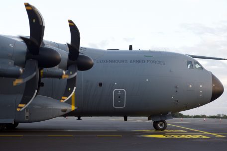 Evakuierung / Luxemburgs Militärflugzeug A400M ist in Islamabad gelandet