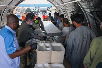 Deutschland / Über 7.000 Evakuierte aus Afghanistan auf US-Base Ramstein gelandet