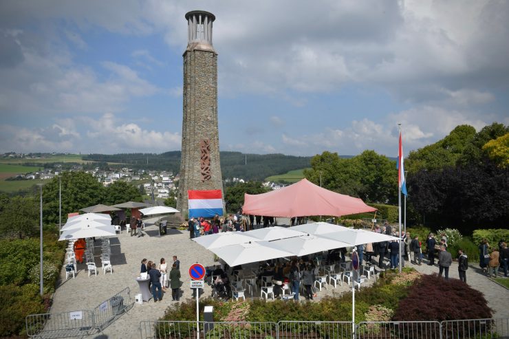 Generalstreik 1942 / Zeremonie im Zeichen der Erinnerung und Tradition – aber auch der Warnung