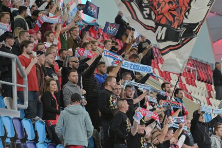 Der &bdquo;M-Block&ldquo; sorgte f&uuml;r die richtige Stimmung