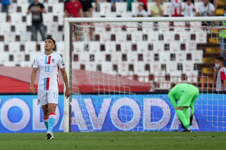 WM-Qualifikation / Zu unpräzise, zu langsam: Luxemburg verliert 1:4 in Serbien