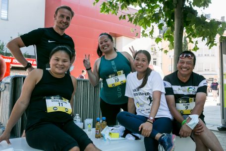 Viele Hobbyl&auml;ufer freuten sich &uuml;ber die Gelegenheit, ihre Form zu testen
