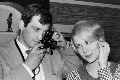 Jean-Paul Belmondo et Jean Seberg