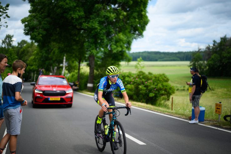 Radsport / Erster Tag der EM: Mathieu Kockelmann fährt auf Platz 17