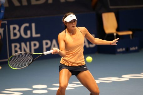 Die Niederländerin Arianne Hartono tritt am Dienstag im Hauptfeld an