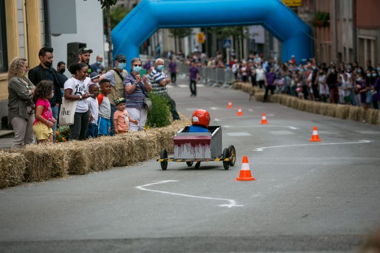 Wettrennen / Pfeilschnelle Seifenkisten – die 15. Auflage der „Soapbox“ in Differdingen