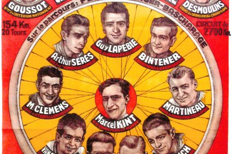 Viel los: Ank&uuml;ndigungsplakat f&uuml;r ein Bahnmeeting in den 1920ern&nbsp;&nbsp;