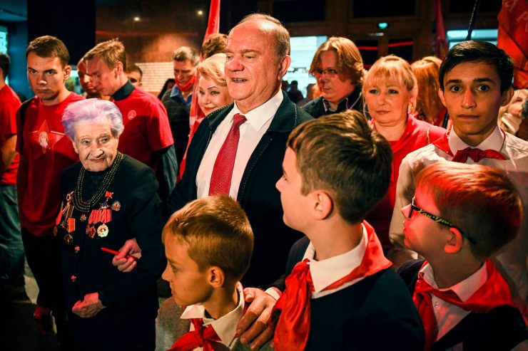 Wahl-Feature / Russlands Kommunisten geben sich plötzlich als kritische Stimme der Opposition