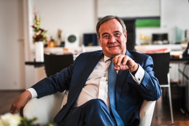 Deutschland / Kanzlerkandidat Armin Laschet im Interview: „Natürlich war das Lachen ein Fehler“