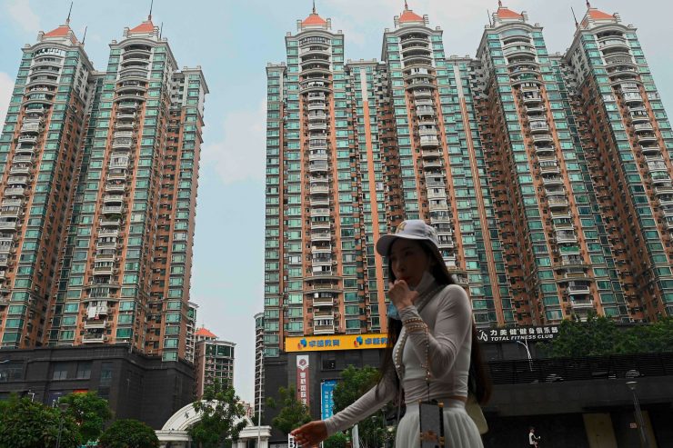 China / Wachsende Sorge wegen Schieflage von  Immobilienriesen Evergrande