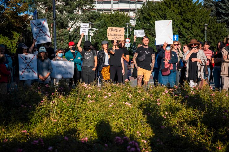 „Geht zurück nach Minsk!“ / Warschau macht die Grenze zu Belarus dicht