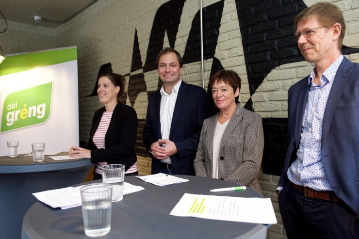 Parlamentarische „Rentrée“ / Grünen wollen für zukünftige Generationen investieren