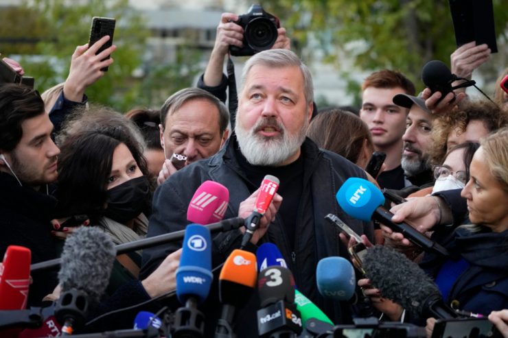 Dmitri Muratow / Ein mutiger Journalist und nunmehriger Friedensnobelpreisträger