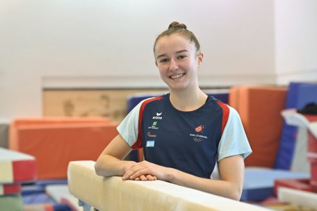 Kunstturnen / Ehrgeizig und nervenstark: Céleste Mordenti vor der WM im japanischen Kitakyushu