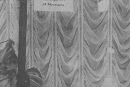 Façade d’un café de la rue de Strasbourg à Luxembourg, en septembre 1969