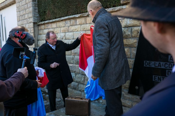 „Zakhor“ / Das Elend der Welt in einem Koffer: In Medernach ist die Shoah-Gedenkstätte offiziell enthüllt worden