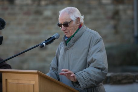 Gaston Herz hat seine ganze Familie im Holocaust verloren. Er f&uuml;hlt sich auch 80 Jahre sp&auml;ter dem Heimatort tief verbunden.