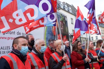 OGBL-Aktion zur COP 26 / Planet kann nur sozial gerecht gerettet werden