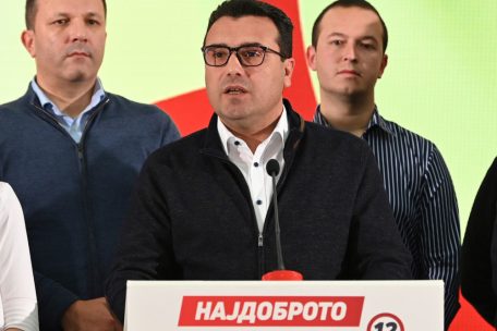 Ministerpräsident Zoran Zaev ist am Sonntagabend nach einer Niederlage bei der landesweiten Kommunalwahl zurückgetreten
