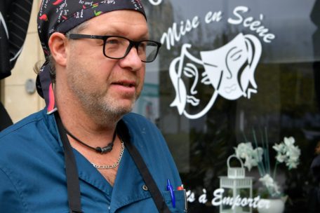 Mal gibt es normale Tage und mal gibt es schlechte Tage, berichtet Laurent, der Koch des „Mise em scène“