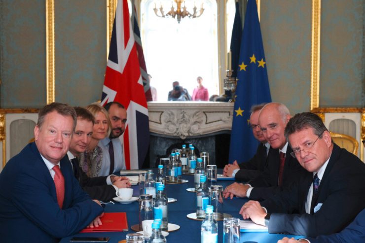 Brexit / EU warnt London vor Abbruch der Nordirland-Gespräche