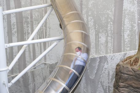 Der Erbgro&szlig;herzog lie&szlig; sich den Spa&szlig; nicht entgehen