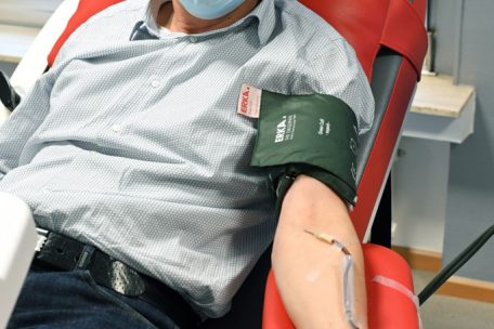 Er spendet zum 100. Mal