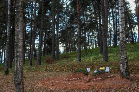 Reportage / Nicht nur Mustafa liegt jetzt auf einem kleinen polnischen Friedhof im Grenzgebiet zu Belarus