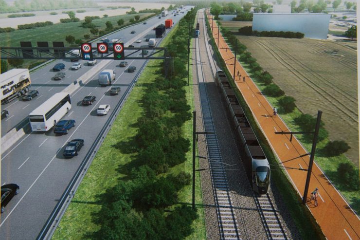 Luxemburg / Vom Findel bis nach Beles: So fährt Luxemburgs Tram in Zukunft