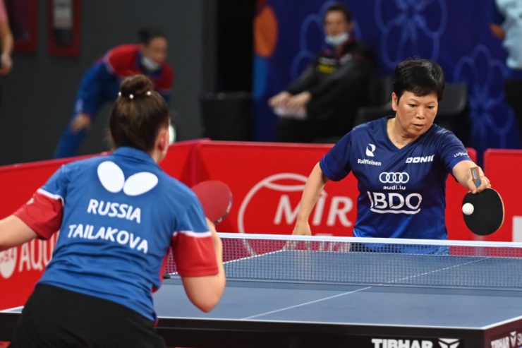 Tischtennis / Perfekter WM-Auftakt für De Nutte und Ni