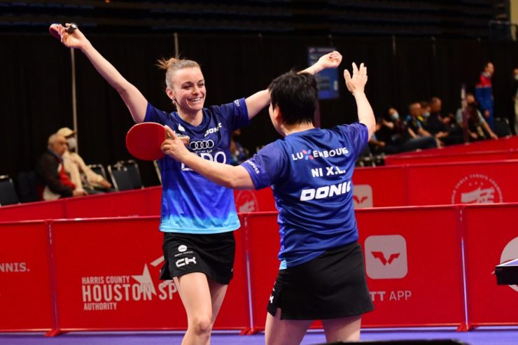 Tischtennis / Historisch: Ni und De Nutte stehen im Halbfinale der WM 