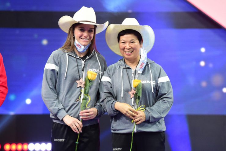 Tischtennis / Sarah De Nutte über die WM-Medaille im Doppel: „Es ist einfach nur verrückt“