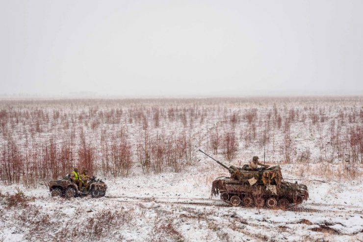 NATO-Treffen / Lettland will eine ständige US-Truppenbasis