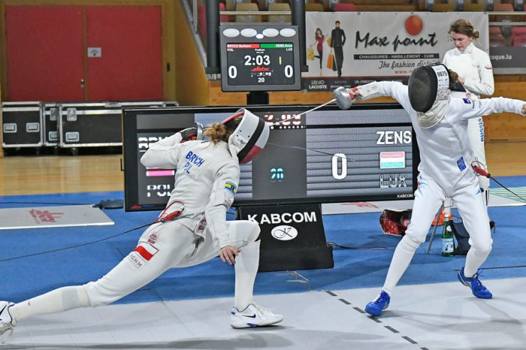 Fechten / Junioren-Weltcup in Luxemburg: Vier FLE-Athleten stellen sich der internationalen Konkurrenz