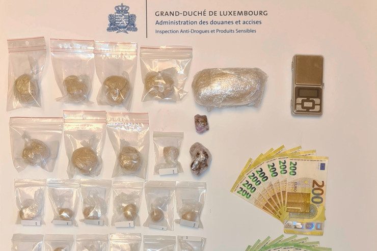 Ermittlungen / Zoll stellt 10 Kilo Heroin und 8 Kilo Ecstasy in Luxemburg sicher