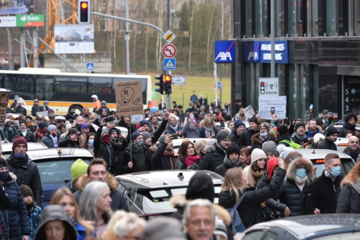 Luxemburg / Mehrere Festnahmen, keine größeren Zwischenfälle – So verliefen die Covid-Proteste am Samstag