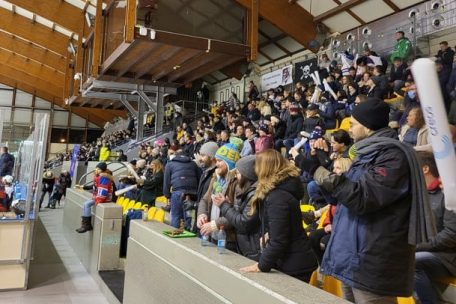 Volle Halle bei der Partie zwischen Tornado und den Beaufort Knights