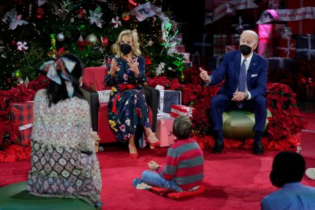 US-Medien / Weihnachtsanrufer beleidigt US-Präsident Biden