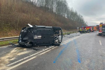 Ettelbrück / Acht Verletzte bei Verkehrsunfall auf der B7