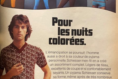Une publicité parue en 1972 dans „Revue“