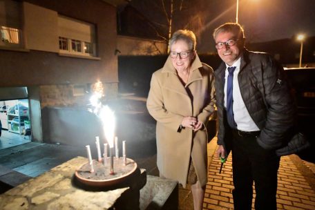 Wegen der Einschr&auml;nkungen feierten die meisten Menschen privat und im kleinsten Kreise