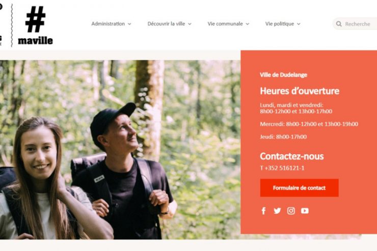 Neue Webseite, neue Öffnungszeiten / Düdelingen renoviert seine virtuelle Welt