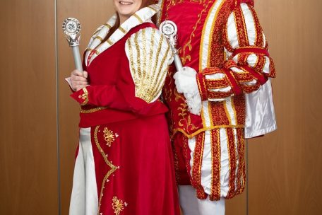 Caroline Freylinger und Frank Jungers, das Karnevalsprinzenpaar in Petingen