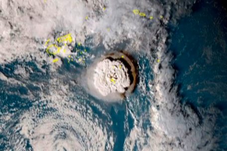 Hunga-Tonga-Hunga-Ha&rsquo;apai ist seit Dezember immer wieder aktiv