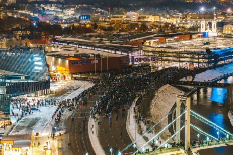 40.000 spectateurs furent attendus pour la c&eacute;r&eacute;monie d&rsquo;ouverture