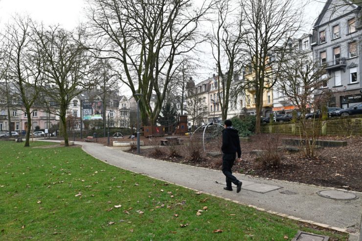 Differdingen / Polizei kontrolliert rund um den „Parc Gerlache“ – und stellt ein Küchenmesser sicher