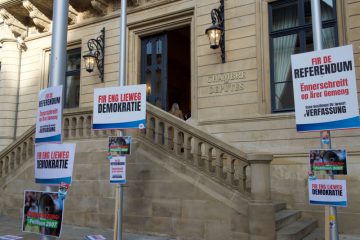 Premier Bettel / Neuer Antrag für Referendum zur Luxemburger Verfassungsreform für zulässig erklärt