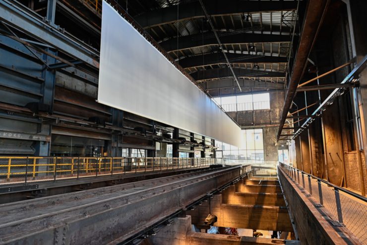 Esch2022 / Die Spannung steigt: Symbolische Schlüsselüberreichung für das Hauptquartier