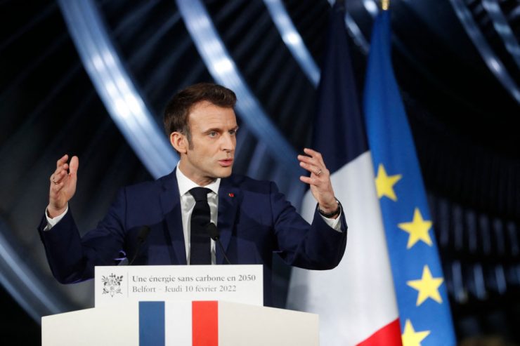 Frankreich / Macron kündigt 14 neue Atomkraftwerke an