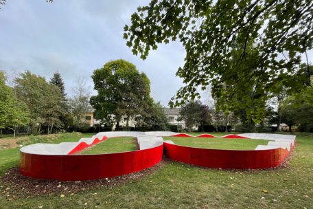 Die Pumptrack-Anlage im September letzten Jahres